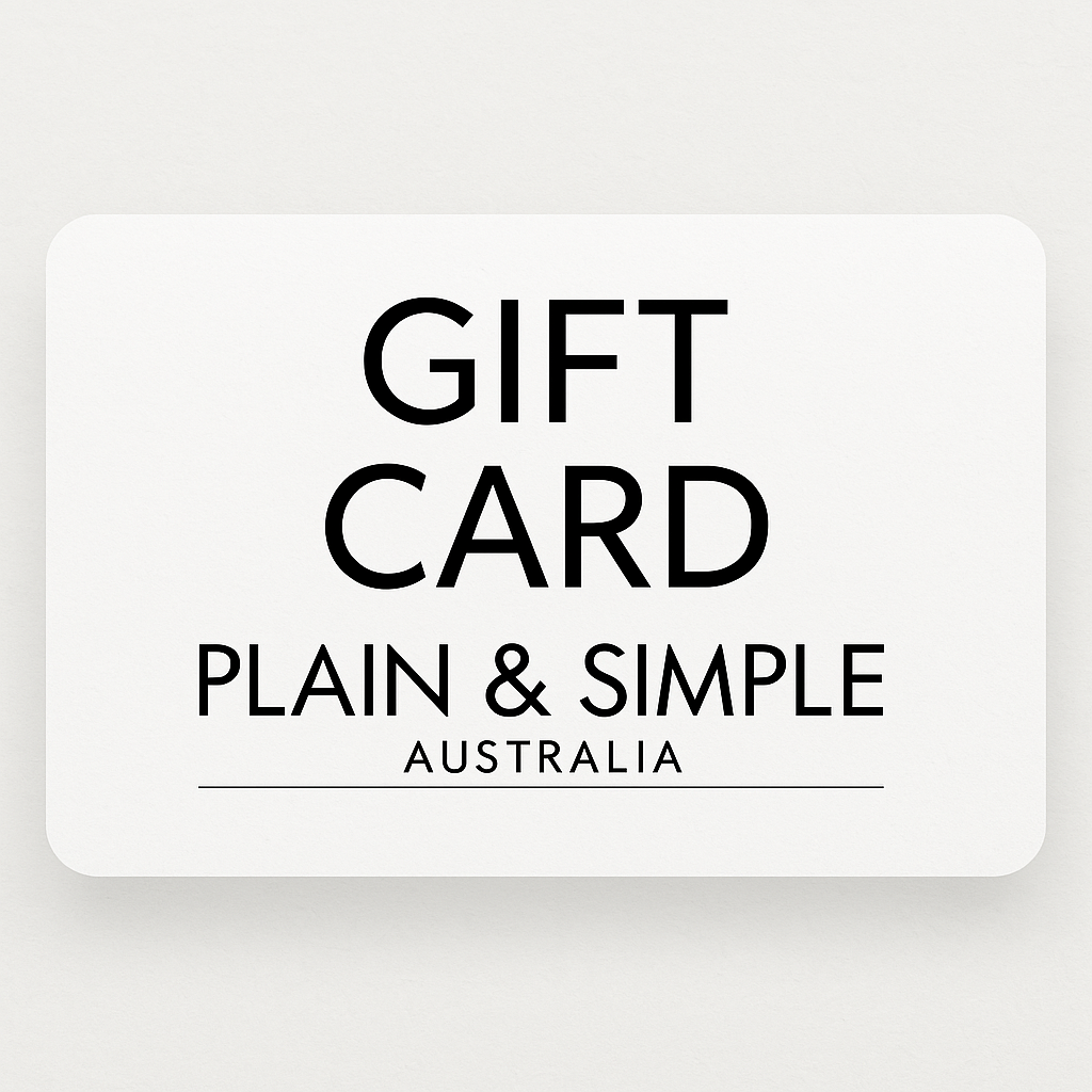 Plain & Simple Gift Card