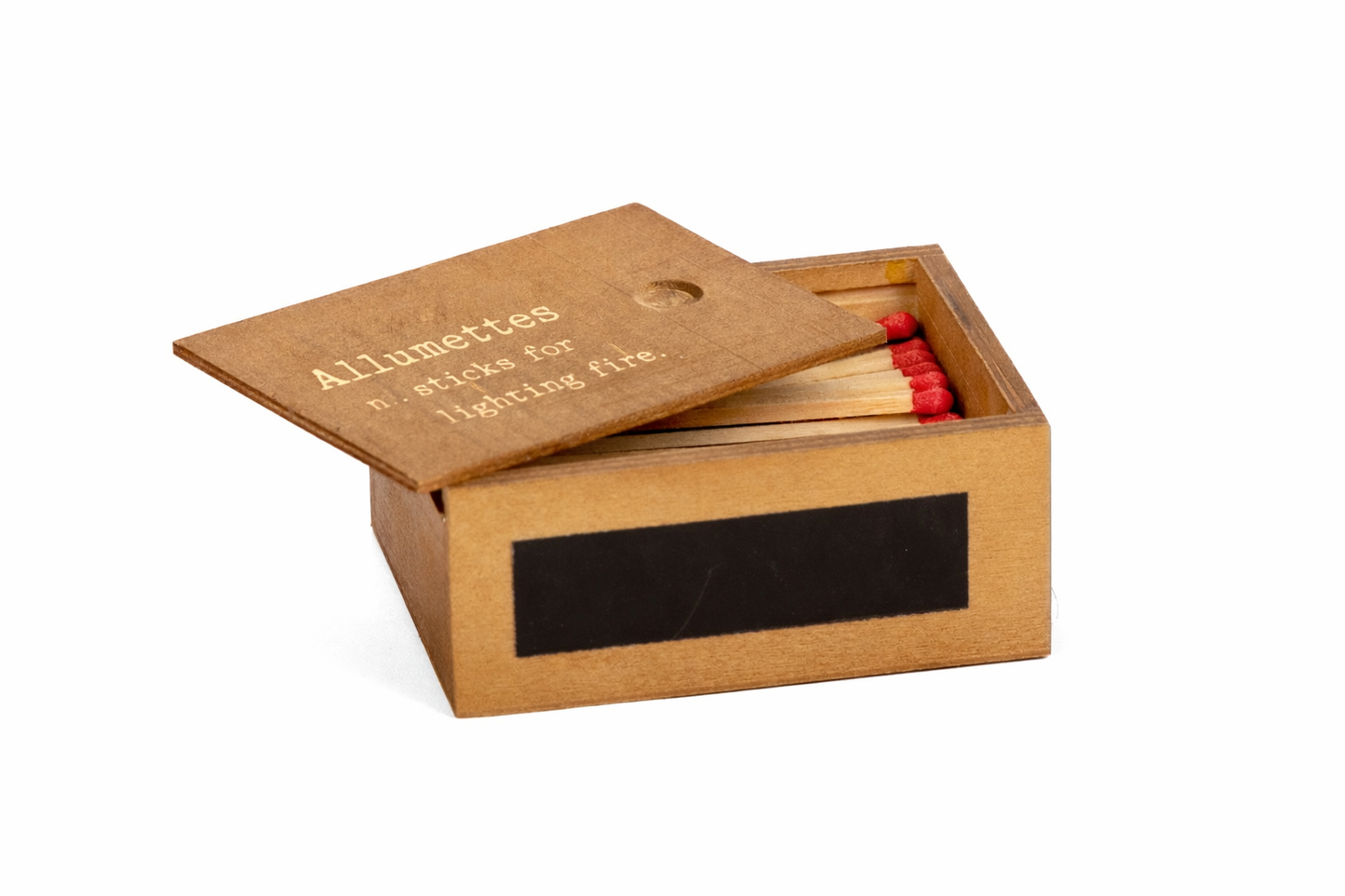Allumette Wooden Match Box