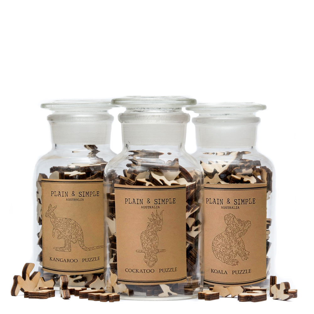 Kangaroo - Wooden Jigsaw Puzzle