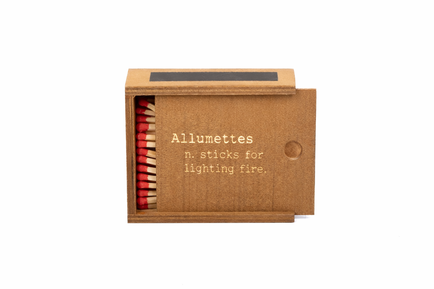 Allumette Wooden Match Box