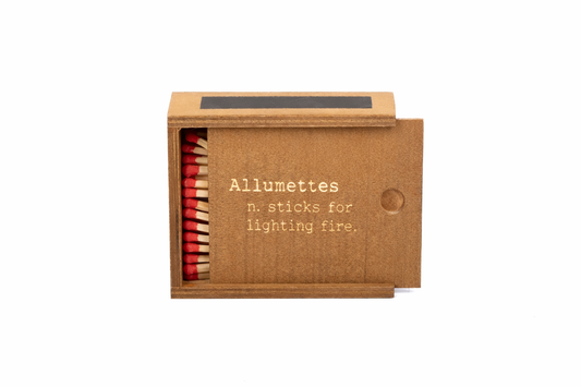 Allumette Wooden Match Box