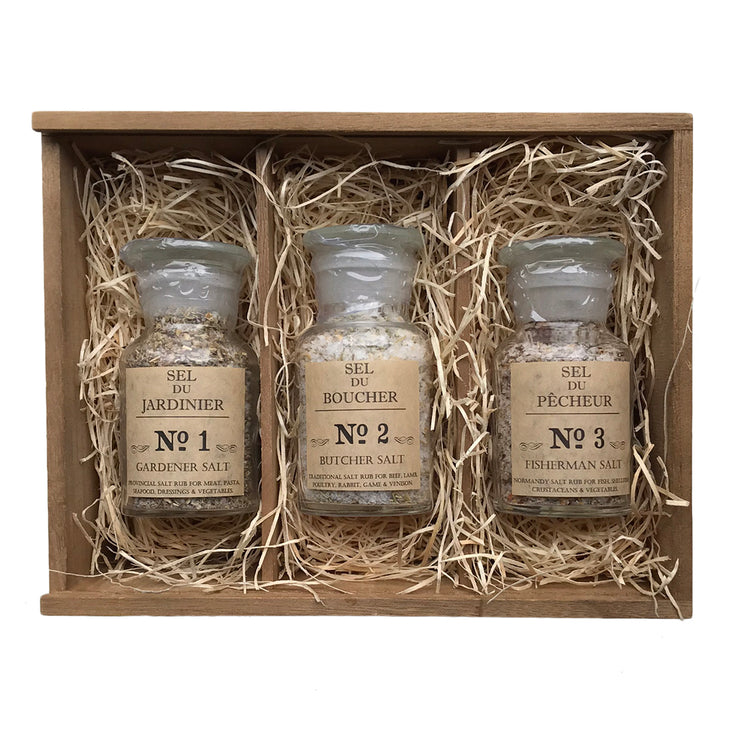 Sampler Gourmet Food Salts -Gift Box