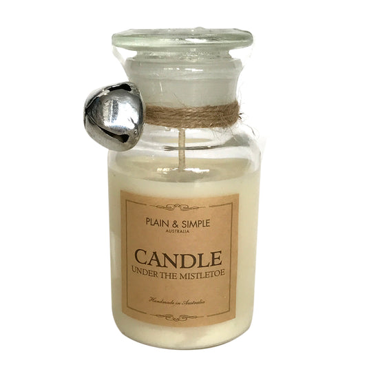 Christmas Candle 20hr - Under The Mistletoe - Bell-Clear